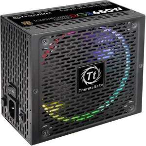 Thermaltake Toughpower Grand RGB 650W Gold (RGB Sync Edition) power supply unit ATX Zwart