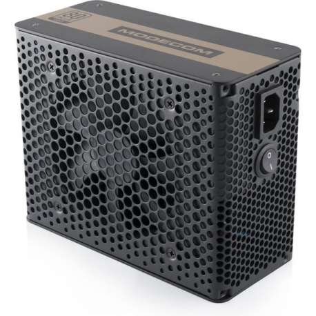 Modecom Volcano Gold 650W ATX Zwart power supply unit
