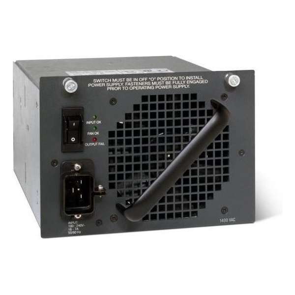 Cisco Catalyst 4500 power supply unit 1000 W Zwart