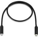 HP 3XB94AA Thunderbolt-kabel 0,7 m Zwart