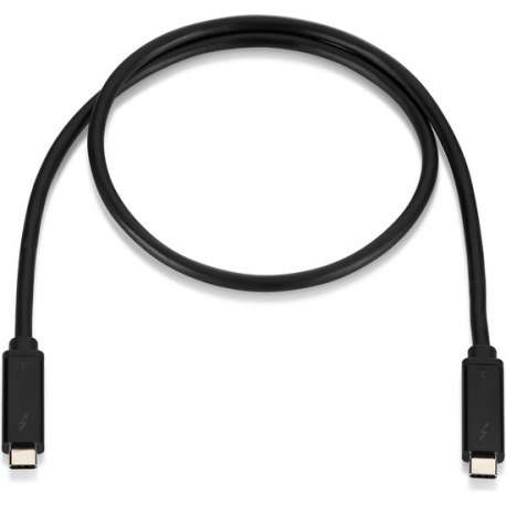 HP 3XB94AA Thunderbolt-kabel 0,7 m Zwart