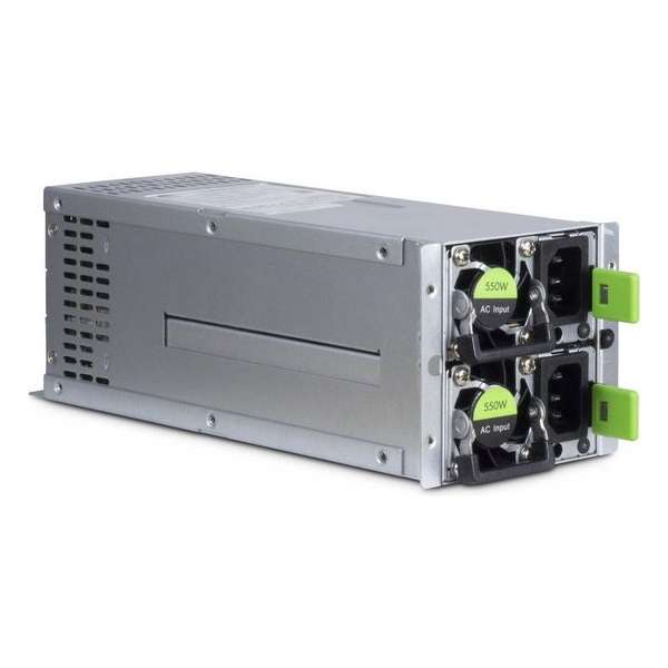Inter-Tech Aspower R2A-DV0550-N power supply unit 550 W Roestvrijstaal