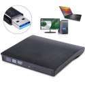 Plug & Play Externe CD/DVD Combo Drive Speler Reader - USB 3.0 CD-Rom Disk Lezer & Brander