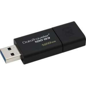 Kingston DataTraveler 100 G3 - USB-stick - 128 GB