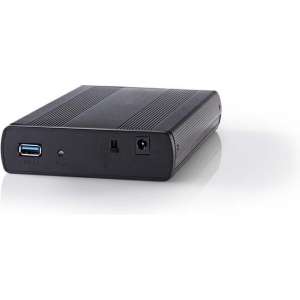 Nedis HDD behuizing voor 3,5'' SATA HDD - USB3.0 (USB-A) / aluminium