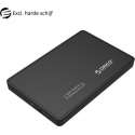 Orico  USB 3.0 Harde schijf behuizing  2.5 Inch SATA HDD en SSD - Zwart