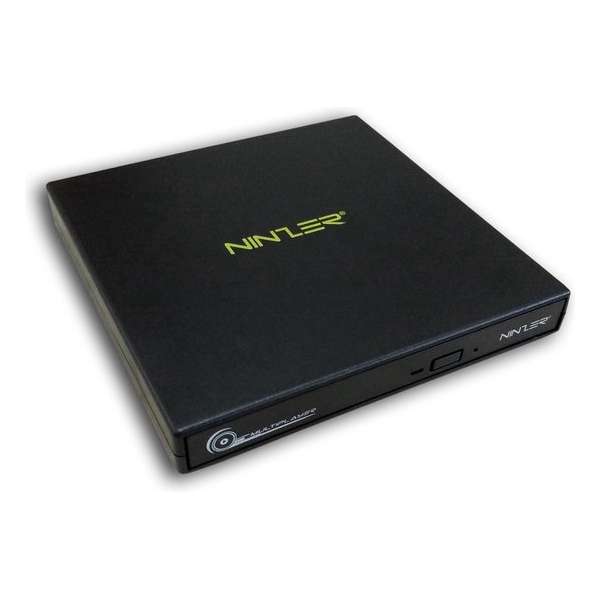 Ninzer Externe DVD/CD ± RW, Speler en Brander Optische Drive | Zwart