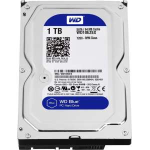 WD Blue WD10EZEX, 1TB - Interne harde schijf