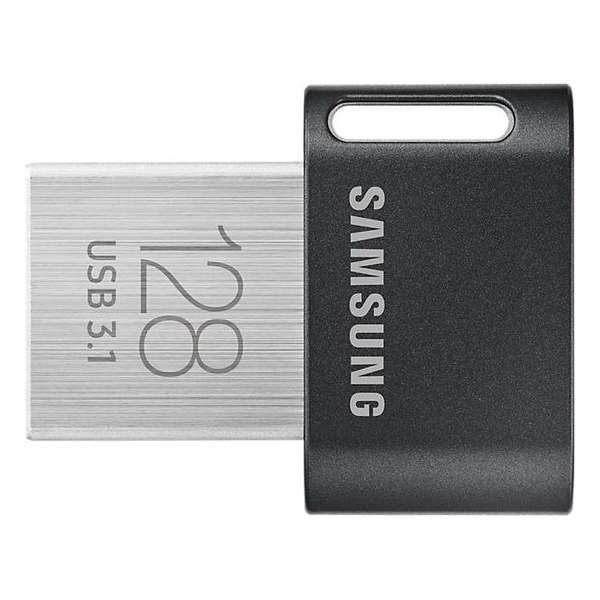 Samsung MUF-128AB USB flash drive 128 GB USB Type-A 3.2 Gen 1 (3.1 Gen 1) Zwart, Roestvrijstaal