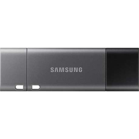 Samsung Duo Plus USB flash drive 128 GB USB Type-C 3.2 Gen 1 (3.1 Gen 1) Zwart, Grijs