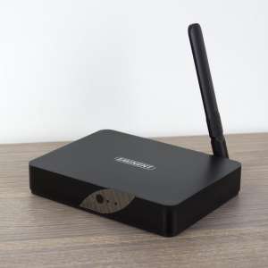 Eminent EM7680 Smart TV-box 8 GB Wi-Fi Ethernet LAN Zwart 4K Ultra HD