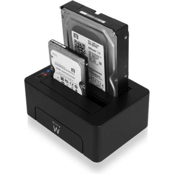 Ewent EW7014 - Dual Docking Station / 2.5 + 3.5 inch SATA HDD/SSD