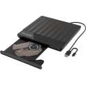 Thredo Externe DVD Speler en Brander - DVD/CD Drive voor Laptop / Macbook / Computer - USB 3.0 of USB C