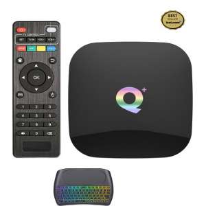 Android TV Box Android 9.0 Mediaspeler  - Kodi - 4K  6K HDR- 4GB RAM  32GB ROM - D8 Mini Keyboard