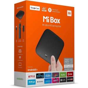 Xiaomi Mi Box S 8 GB Wi-Fi Zwart 4K Ultra HD