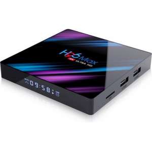 2019 versie H96 Max 4Gb 64GB Android 9 Tv Box Smart TV BOX met 2.4G/5Ghz Wifi HDR 4K H.265 Media Player Set Top Box !