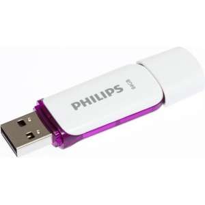 Philips FM64FD70B USB flash drive 64 GB USB Type-A 2.0 Paars, Wit