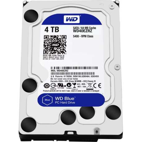 WD Blue - Interne harde schijf - 4 TB