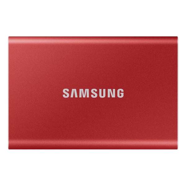 Samsung Portable SSD T7 - 1TB - Rood Samsung Portable SSD T7 - 1TB - Rood