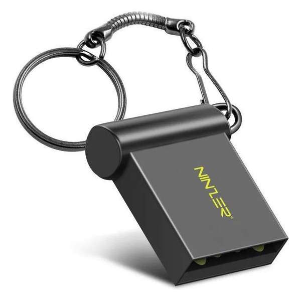 Ninzer® Super Mini Aluminium USB Flash Drive 64 GB USB Stick Ninzer® Super Mini Aluminium USB Flash Drive 64 GB USB Stick