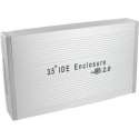Dolphix HDD behuizing voor 3,5'' IDE HDD - USB2.0 / zilver