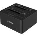 Orico - Dual Bay SATA naar USB 3.0 Extern HDD Docking Station met duplicate / clone functie