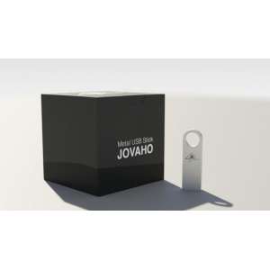 JoVaHo Indestructible series - 64GB - 3.0 USB stick - flash drive opslag - metaal - zilver