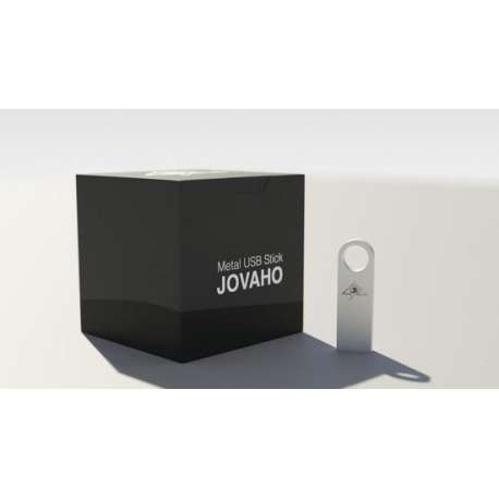 JoVaHo Indestructible series - 64GB - 3.0 USB stick - flash drive opslag - metaal - zilver