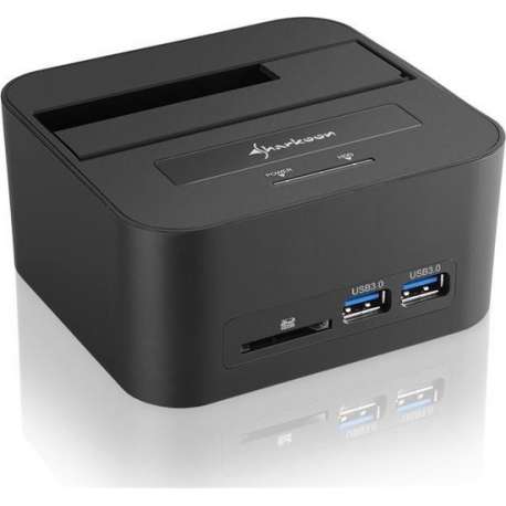 Sharkoon QuickPort XT HC PRO USB 3.0 (3.1 Gen 1) Type-B Zwart