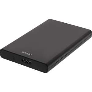 Deltaco MAP-K2568 behuizing voor opslagstations 2.5'' HDD-/SSD-behuizing Zwart