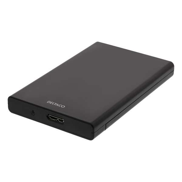 Deltaco MAP-K2568 behuizing voor opslagstations 2.5'' HDD-/SSD-behuizing Zwart