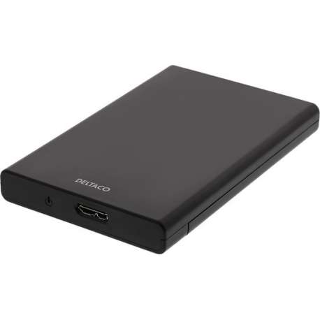 Deltaco MAP-K2568 behuizing voor opslagstations 2.5'' HDD-/SSD-behuizing Zwart