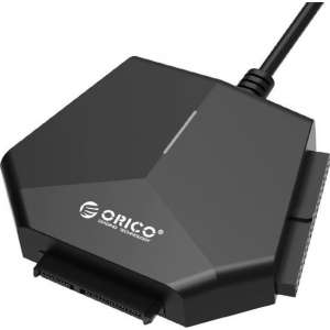Orico - USB 3.0 naar 2.5 en 3.5 inch SATA en IDE harde schijf adapter / converter - Zwart