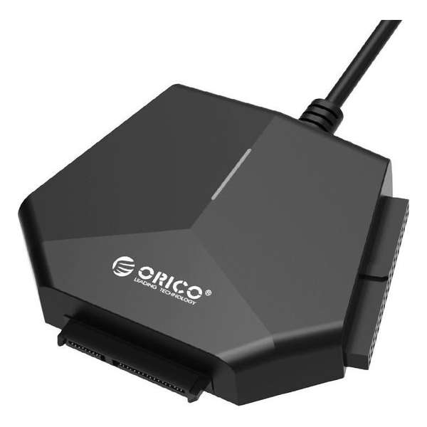 Orico - USB 3.0 naar 2.5 en 3.5 inch SATA en IDE harde schijf adapter / converter - Zwart