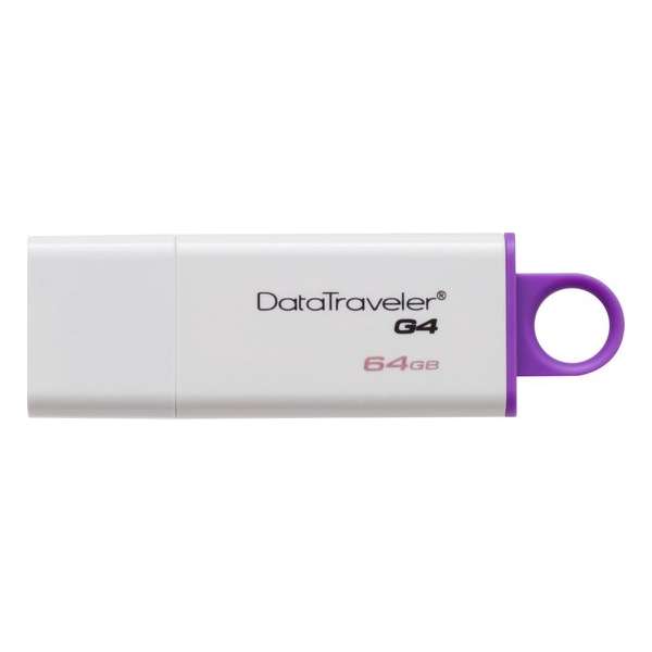 Kingston DataTraveler Generation 4 64GB - USB-Stick / Wit