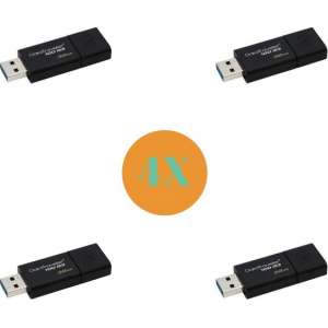 4x Kingston DataTraveler 100 G3 32GB USB Stick
