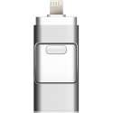USB stick – flashdrive 32GB – voor iPhone Android en PC of Mac - Zilver
