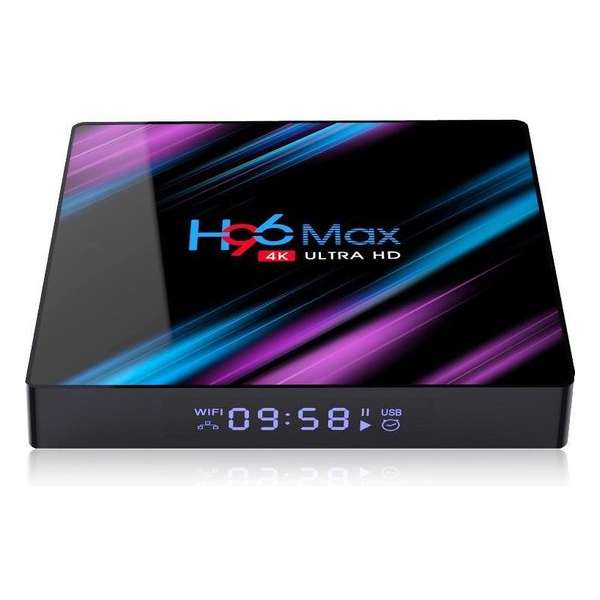 H96 Max 4K Ultra HD, 2/16GB, Android 10, media TV streaming box