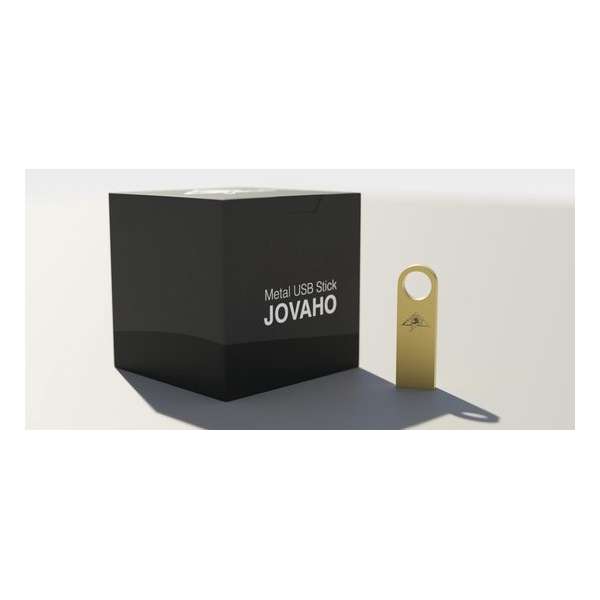 JoVaHo Indestructible series - LIMITED EDITION GOLD 32GB - 3.0 USB stick - flash drive opslag - metaal - GOUD