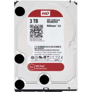 Western Digital Red NAS harde schijf - 3 TB / SATA / 3.5 inch