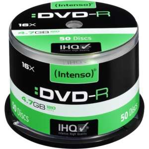 DVD-R Intenso 4,7GB 50pcs CakeBox 16x