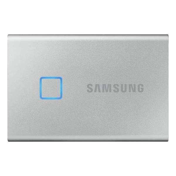 Samsung Externe SSD T7 Touch - 2TB - Zilver Samsung Externe SSD T7 Touch - 2TB - Zilver