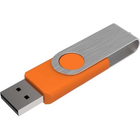 Venditio USB Twister - 4 GB - Oranje - 10 stuks