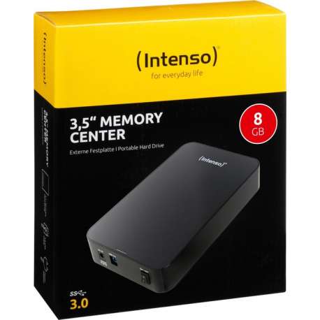 Intenso Memory Center - Externe harde schijf - 8 TB