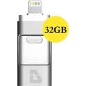 USB Stick 32GB - Flashdrive voor iOS 32GB - Flash Drive 3 In 1 - Douxe