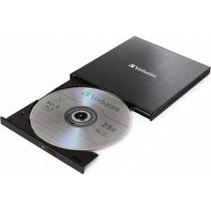 Verbatim 43889 optisch schijfstation Zwart Blu-Ray RW