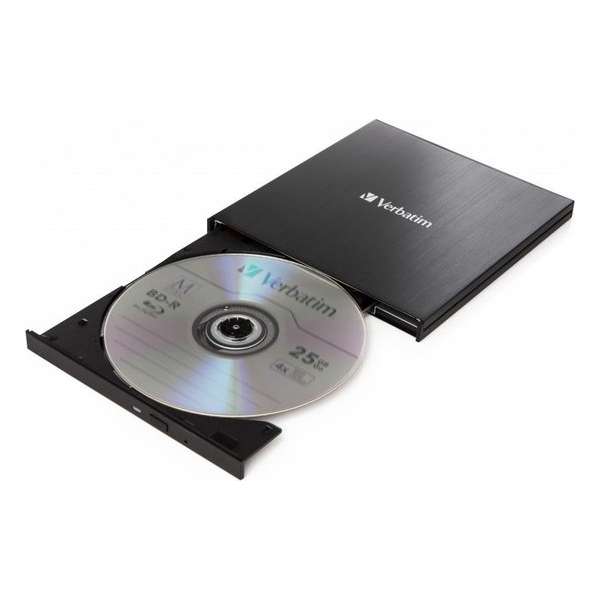 Verbatim 43889 optisch schijfstation Zwart Blu-Ray RW