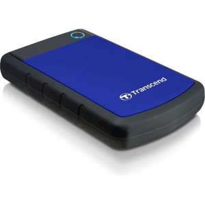 Transcend StoreJet 25H3 - Externe harde schijf - 2TB - Blauw
