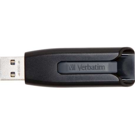 Verbatim V3 USB flash drive 128 GB USB Type-A 3.2 Gen 1 (3.1 Gen 1) Zwart