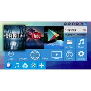 H96 PRO PLUS S912 2GB RAM 4K Android TV Box Kodi 17 Streamer met Bluetooth 4.0 en 5G WiFi